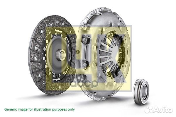 Комплект сцепления nissan primera P12 2.2DI 06