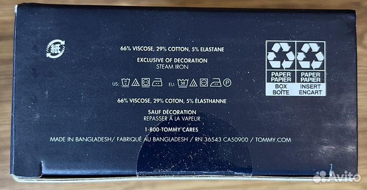 Трусы боксеры Tommy Hilfiger оригинал L (3 pack)