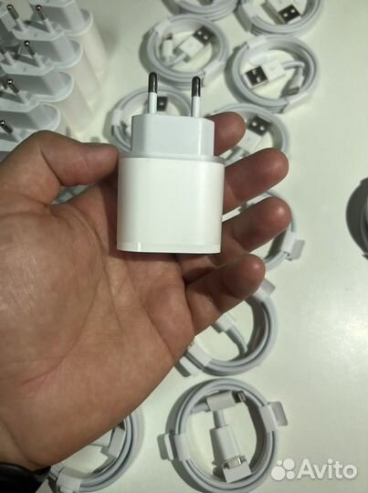 Зарядное iPhone 20w, кабель type C