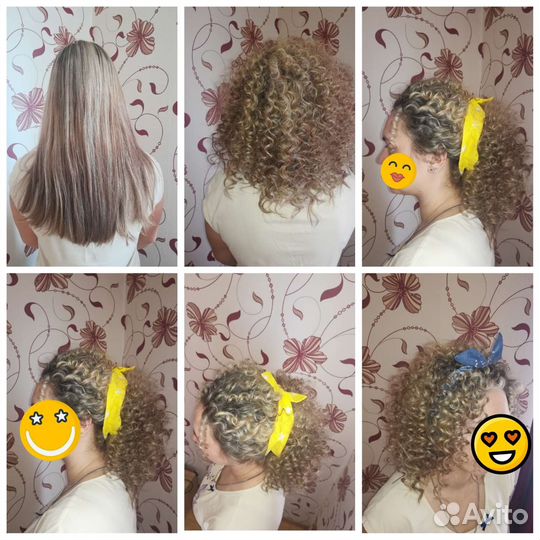 Укладка афрокудрей