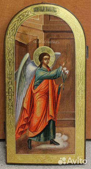 Икона Архангел Гавриил с Благой Вестью