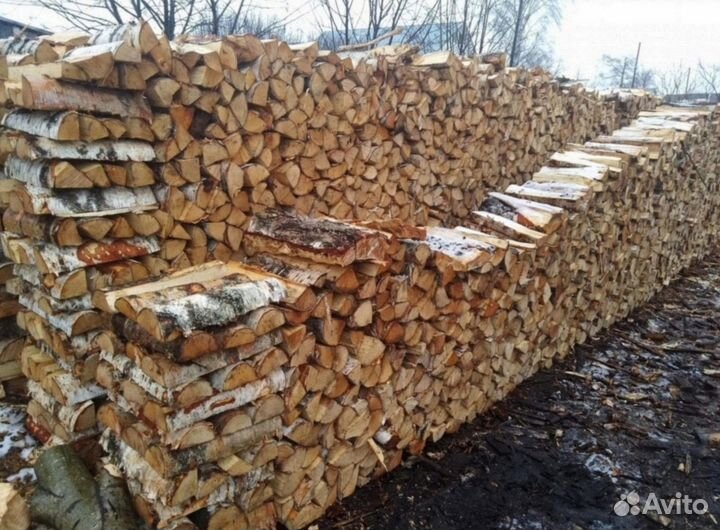 Дрова колотые