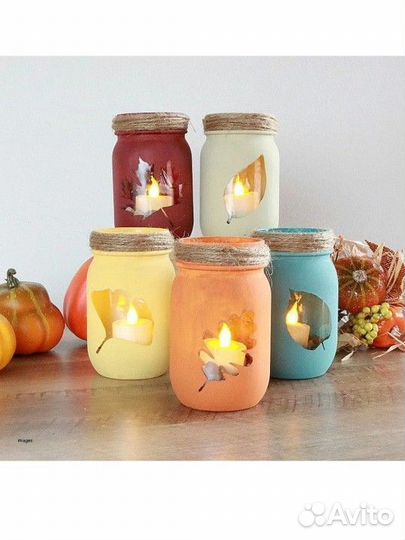 Баночки стеклянные