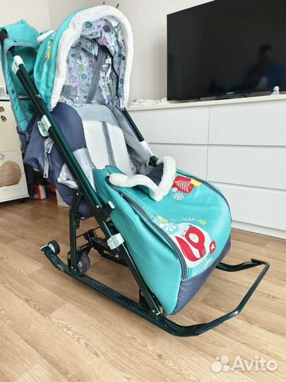 Коляска санки