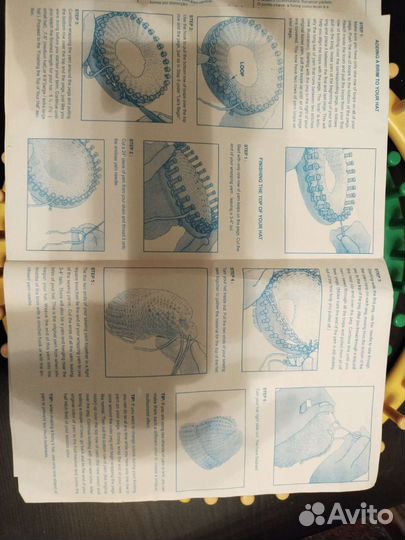 Приспособление для вязания, вязание на луме