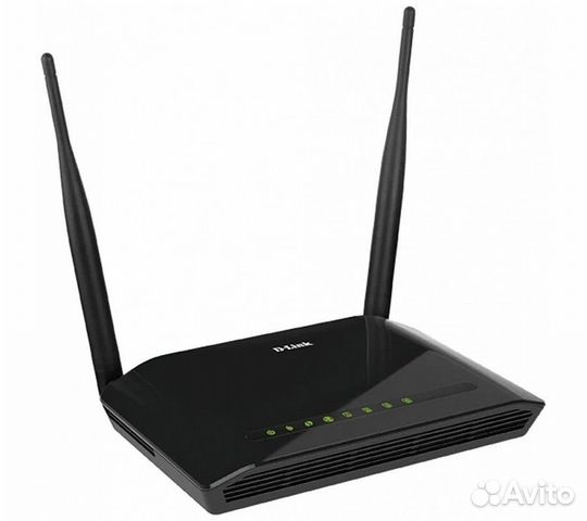 Wi-Fi роутер D-link DIR-615S, черный