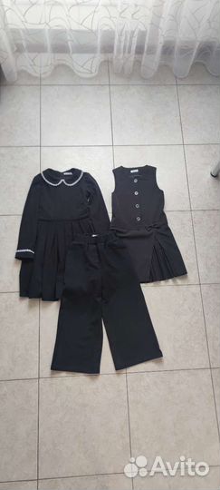 Школьная форма для девочки черная 134-152