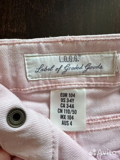 Шорты и джинсы для девочки h&m, c&a