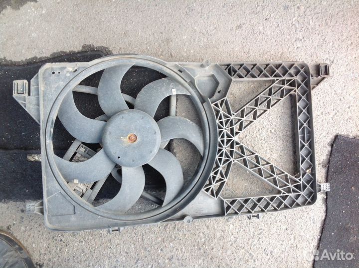 Вентилятор двигателя ford transit