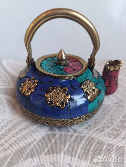 Тибетский заварочный чайник новый 250-300 мл Непал