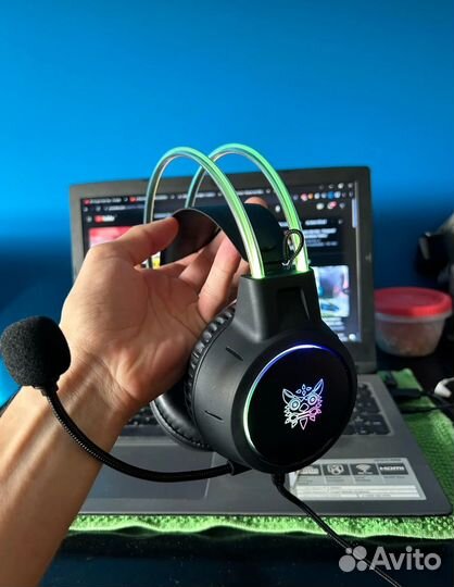 Наушники С микрофоном для пк новые