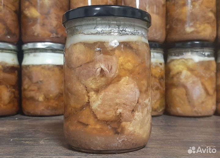 Тушенка домашняя Свинина