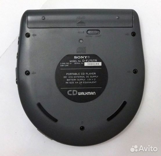 Sony D-FJ75TR CD плеер портативный Walkman