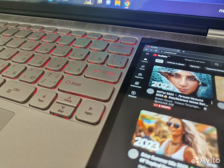 Новый ноутбук 16Gb+SSD M2 Два экрана сенсорный