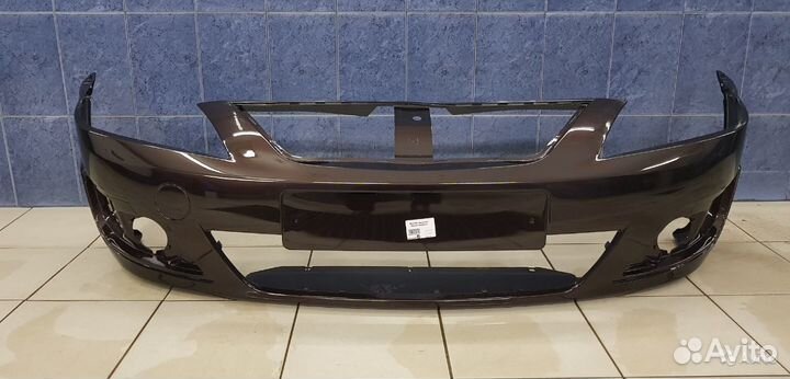 Бампер передний Лада Ларгус Коричневый Кашемир 283