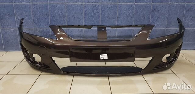 Бампер передний Лада Ларгус Коричневый Кашемир 283