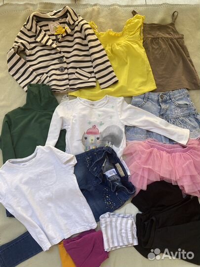Пакет одежды девочке 104 размер