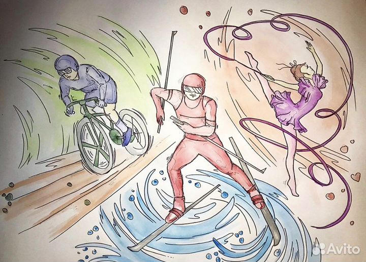 Художник рисунки в школу