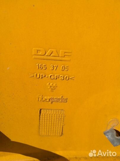 Спойлер закабинный лев. верх. DAF XF 105 2007