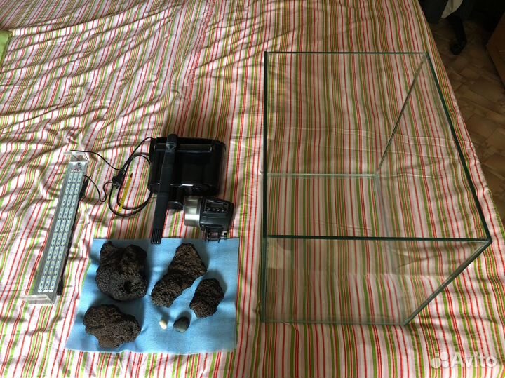 Аквариум 70 литров комплект