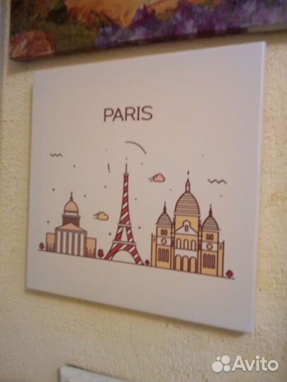 Масло картины и постеры парные