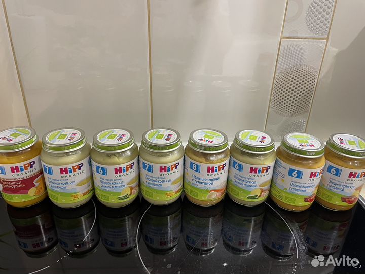 Овощное и мясное пюре