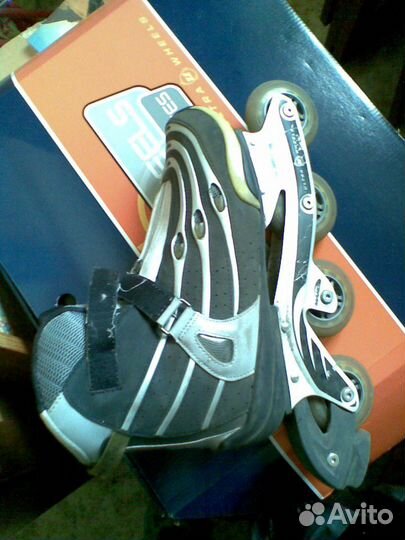 Роликовые Коньки Фирменные Ultra Wheels,Метал.Рама