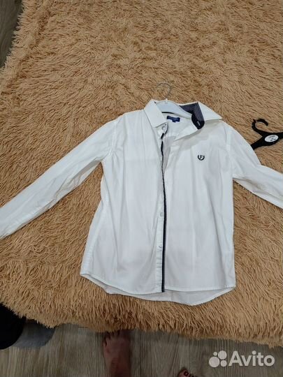 Рубашка на мальчика р.145