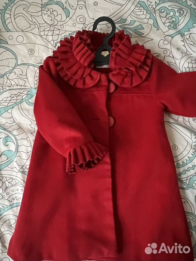 Пальто на девочку 2х лет