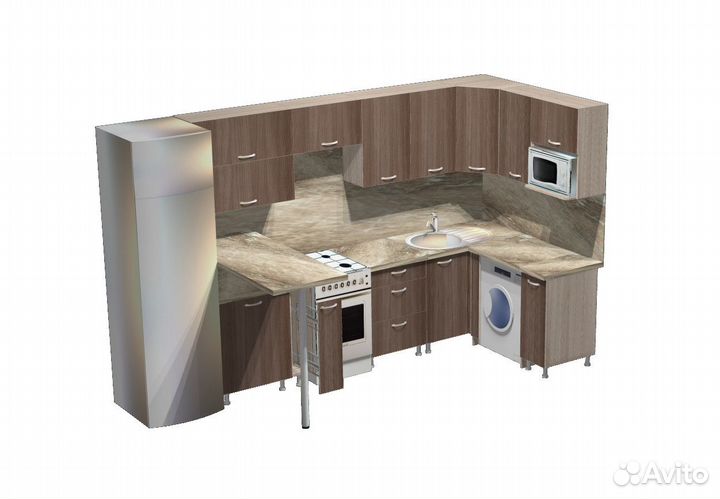 Кухня угловая