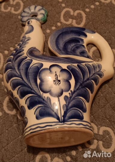 Штоф Петух зик Конаково олимпийский, раритет СССР