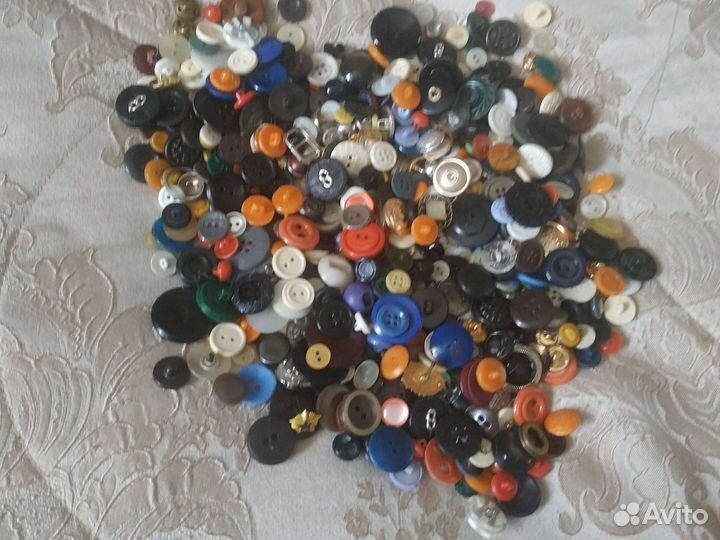 Пуговицы много очень СССР