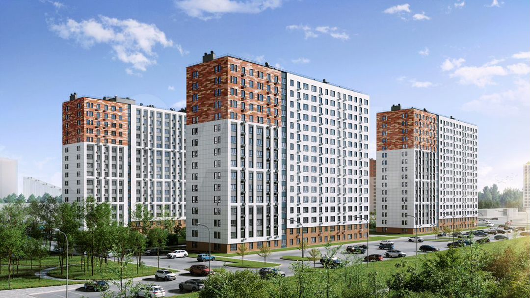 3-к. квартира, 87,8 м², 9/16 эт.