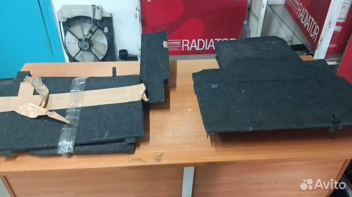 Обшивка пола салона funcargo