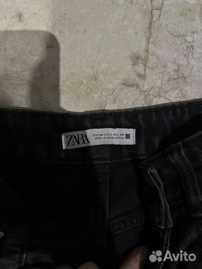 Джинсы zara 34