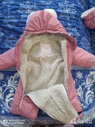 Зимний комбинезон для девочки
