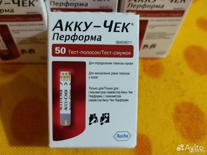 Тест полоски акку чек перформа