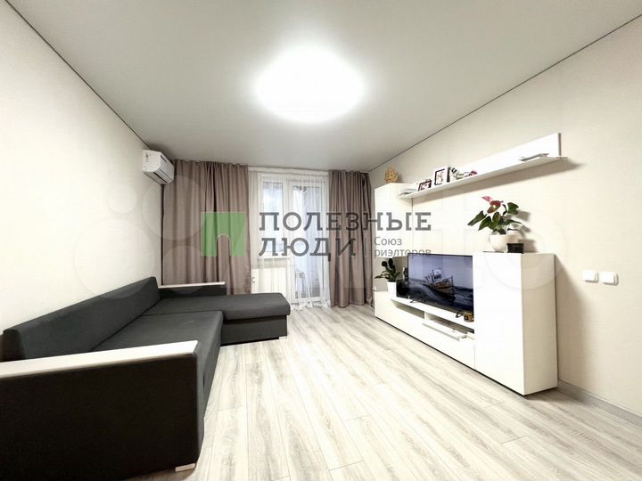 2-к. квартира, 45,1 м², 6/16 эт.