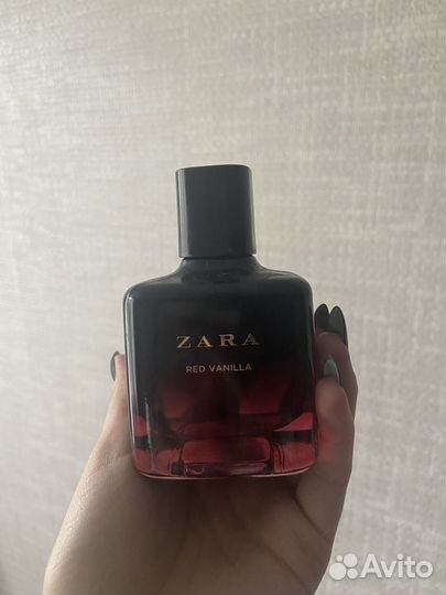Zara red vanilla
