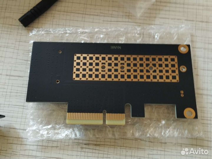 Адаптер jeyi M.2 nvme к PCIe 4,0 3,0 SSD