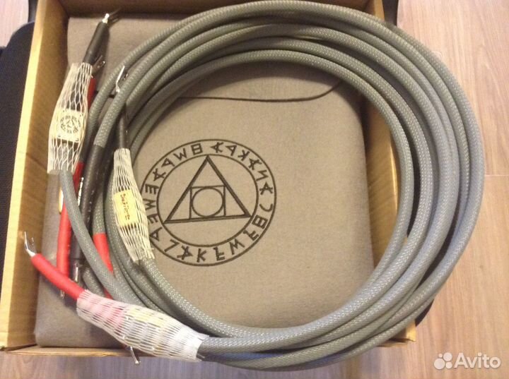 Акустический кабель Arkana серый, 2м