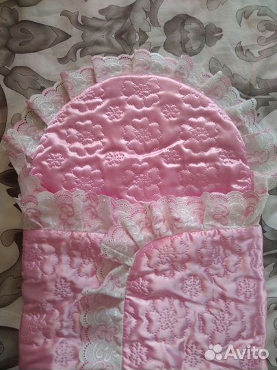 Конверт на выписку для девочки