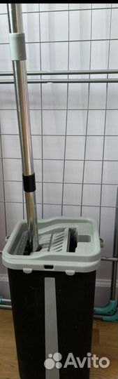 Швабра с ведром и отжимом zetter