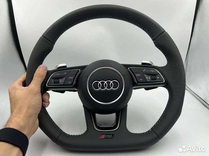 Руль Audi RS без подогрева