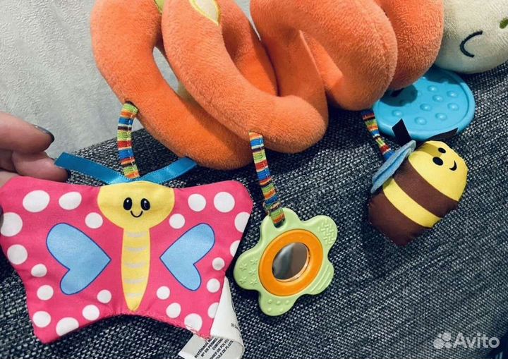 Растяжка дуга игрушка на коляску, кроватку