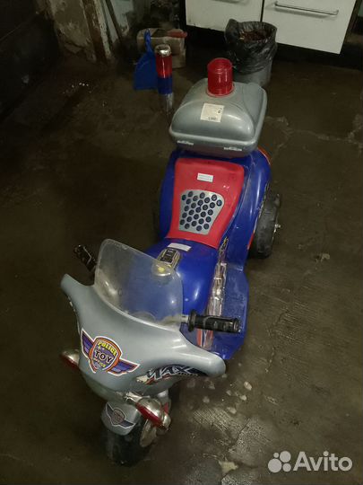 Детский электро мотоцикл