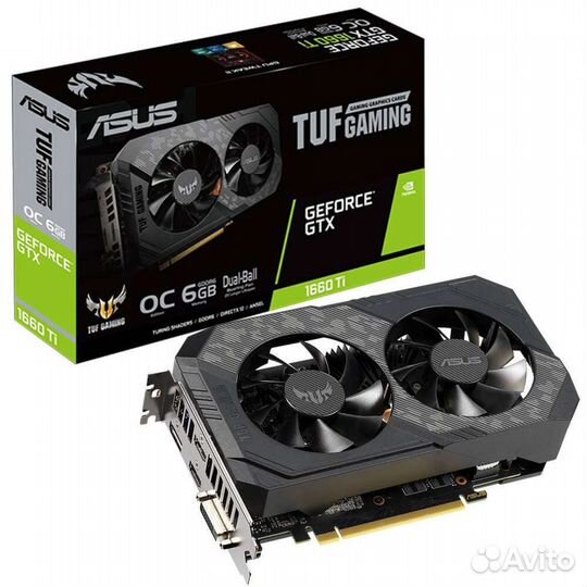 Видеокарта(новая) gtx 1660 ti