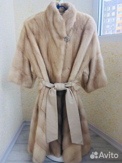 Шуба из натуральной премиальной норки