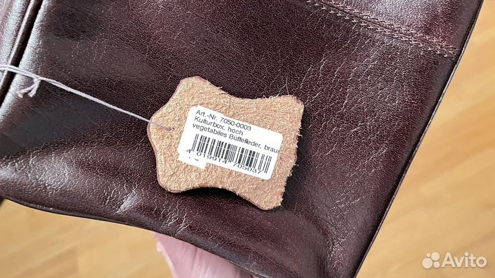 Кожаная мужская косметичка