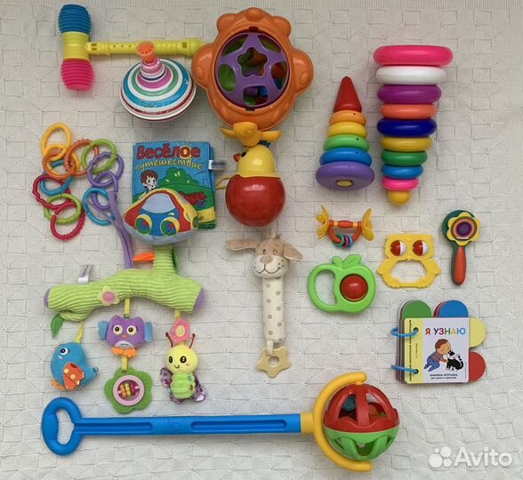 Развивающие игрушки пакетом